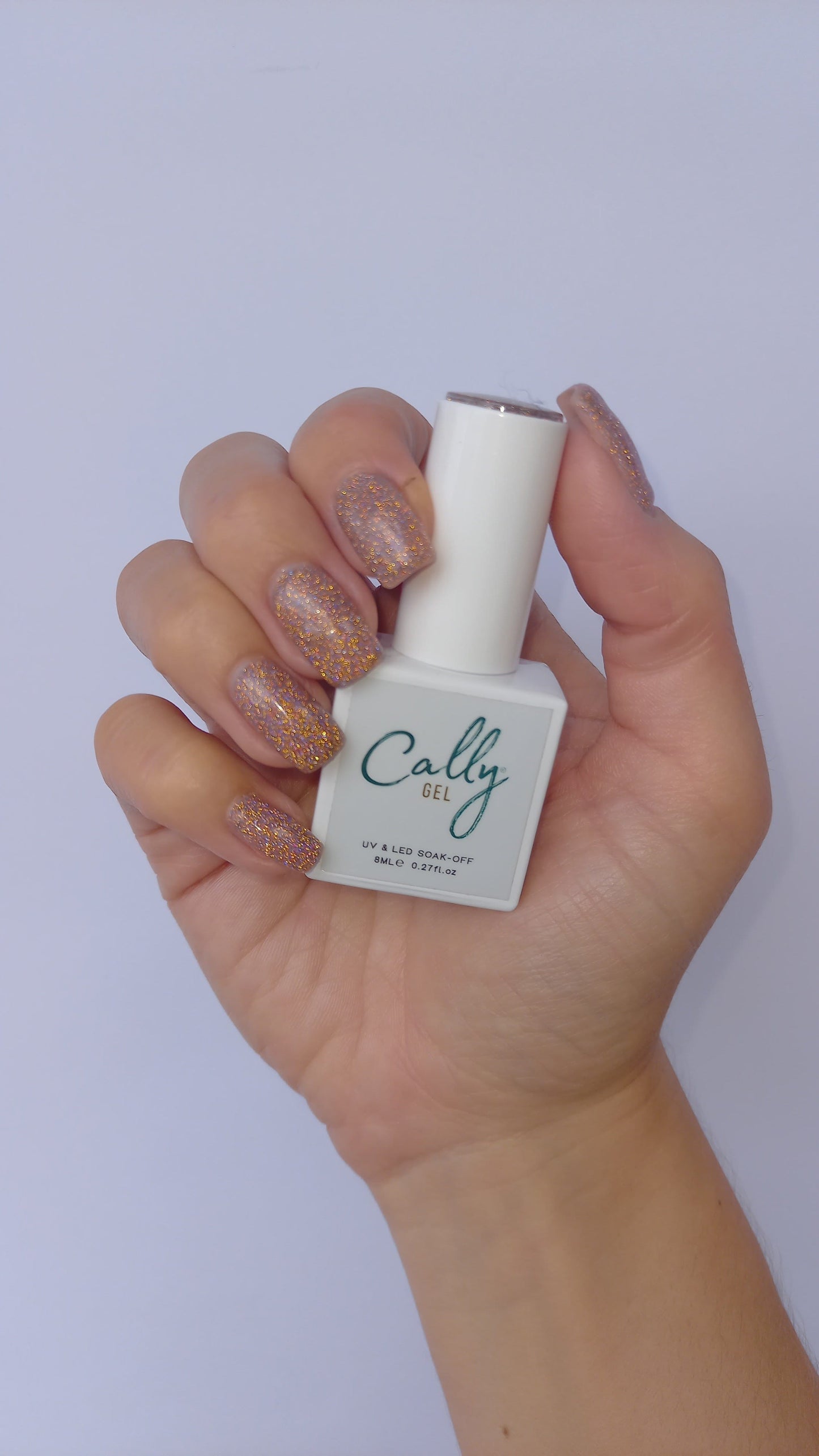 Motown Gold Cally Flash Gel Nail polish