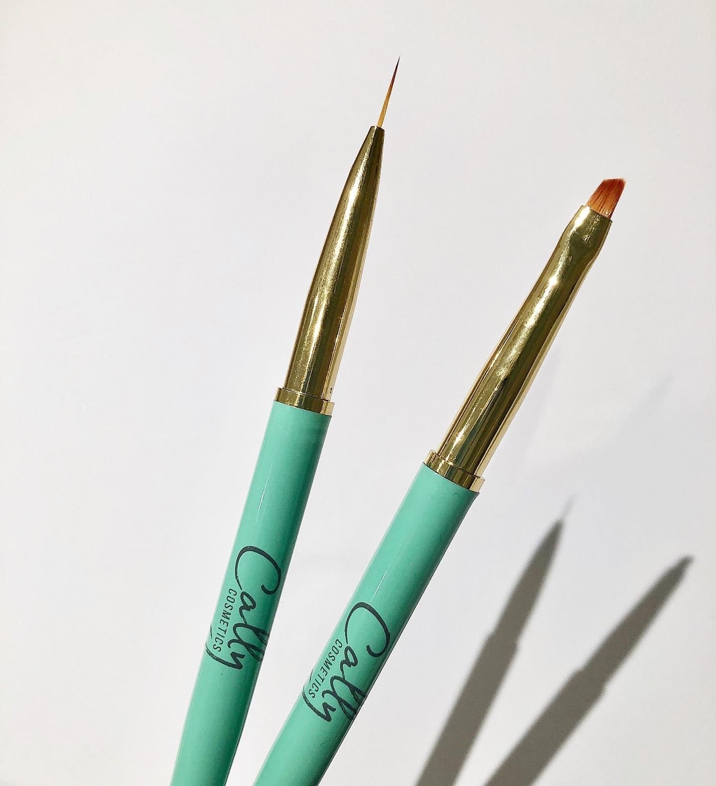 Cally Gel Nail Art Brush Duo