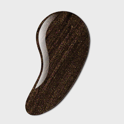 Chocolate Sparkle Cally Gel Nail Polish Colour Sample