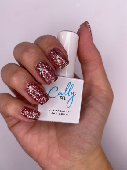 Rose Gold Cally Gel Nail Polish 8ml