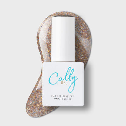 Motown Gold Cally Flash Gel Nail polish 8ml