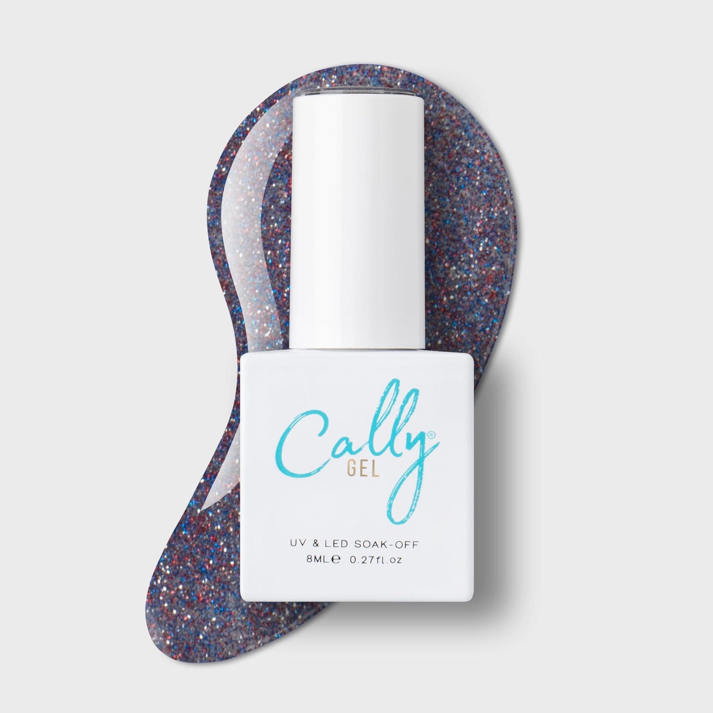 Purple Rain Cally Flash Gel Nail polish 8ml