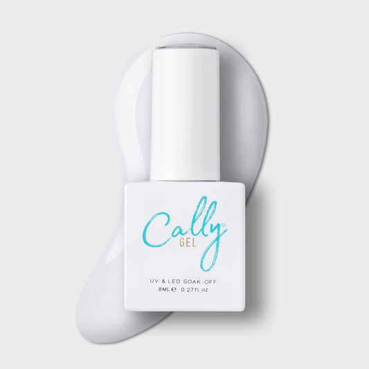 Snow white cally gel nail polish 8ml bottle