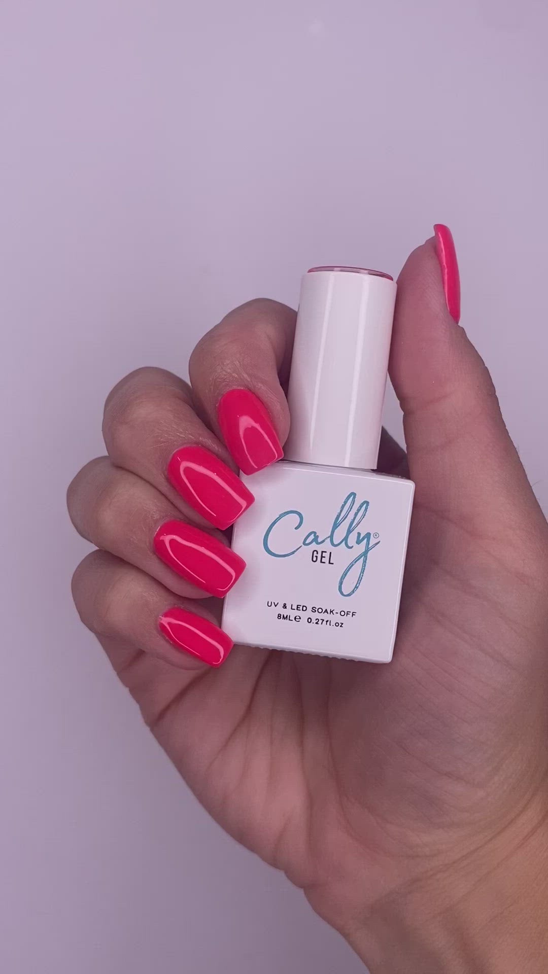Water Melon Sugar Cally Gel Nail Polish