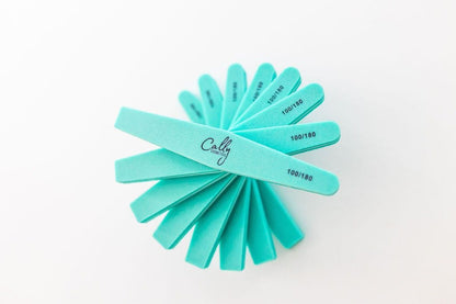 Cally Diamond Foam Nail file & Buffer 100/180 (Pack Of 10)