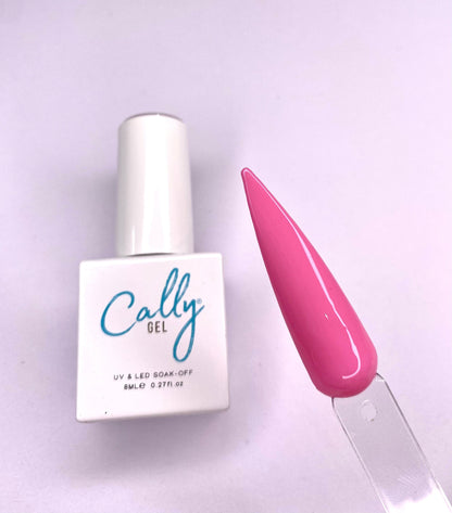 Gel Candy Floss Cally Nail Polish 8ml Bottle & Colour Sample